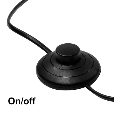 LEDTM® FLY 204-0127 Μοντέρνο Eπιδαπέδιο Φωτιστικό Μονόφωτο 1 x E27 IP20 Μαύρο & Χρυσό Μέταλλο με Μπεζ Ύφασμα - Μ38 x Π38 x Υ155cm - Image 5