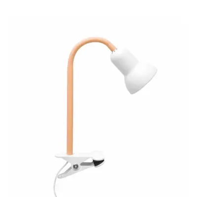 LEDTM® TAVOLO 204-0151 Παιδικό Eπιτραπέζιο Φωτιστικό Μονόφωτο 1 x E27 IP20 Πορτοκαλί & Λευκό Πλαστικό - Μ11 x Π9 x Υ35cm