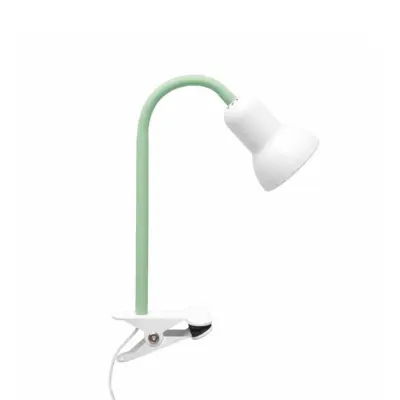 LEDTM® TAVOLO 204-0153 Παιδικό Eπιτραπέζιο Φωτιστικό Μονόφωτο 1 x E27 IP20 Πράσινο & Λευκό Πλαστικό - Μ11 x Π9 x Υ35cm