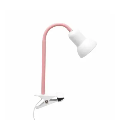 LEDTM® TAVOLO 204-0154 Παιδικό Eπιτραπέζιο Φωτιστικό Μονόφωτο 1 x E27 IP20 Ροζ & Λευκό Πλαστικό - Μ11 x Π9 x Υ35cm