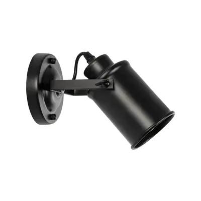 LEDTM® JAKE 00948 Μοντέρνο Επιτοίχιο Φωτιστικό Απλίκα Μονόφωτο 1 x E27 IP20 Μαύρο Μέταλλο - Μ9 x Π22 x Y22cm - Image 4