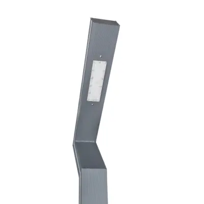 LEDTM® ZAPOPAN 90838 Φωτιστικό Urban Light Πλατείας/Πάρκου LED 30W 4080lm 120° AC 220-240V Αδιάβροχο IP65 IK09 Φυσικό Λευκό 5000K - LUMILEDs SMD Chip & MEANWELL Driver - Γκρι Ανθρακί - Μ75 x Π14 x Υ360cm - 5 Χρόνια Εγγύηση - Image 5