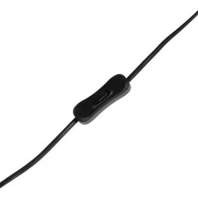 LEDTM® NOVA 201-0036 Μοντέρνο Επιδαπέδιο Φωτιστικό 1 x E27 IP20 Μαύρο Μεταλλό με Λευκό Ύφασμα - Μ36 x Π36 x Υ148cm - Image 11