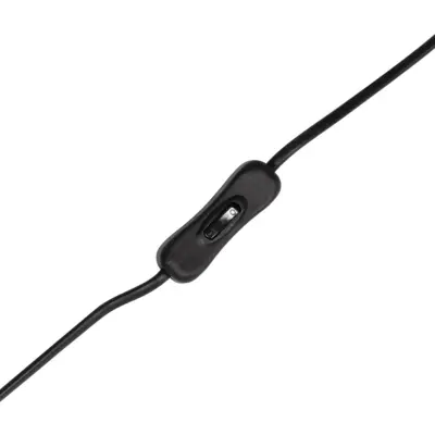LEDTM® NOVA 201-0037 Μοντέρνο Επιδαπέδιο Φωτιστικό 1 x E27 IP20 Μαύρο Μεταλλό με Μαύρο Ύφασμα - Μ36 x Π36 x Υ148cm - Image 11