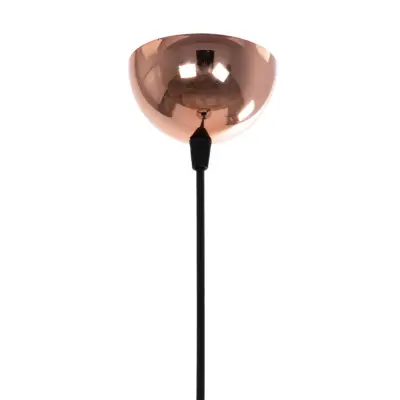 LEDTM® SOLON 201-0060 Μοντέρνο Κρεμαστό Φωτιστικό Πλέγμα Μονόφωτο 1 x E27 IP20 Μπρούτζινο & Μαύρο Μέταλλο με Μελί Γυαλί - Μ16 x Π16 x Υ26cm - Image 10
