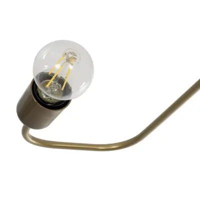 LEDTM® MOORNA 201-0065 Vintage Φωτιστικό Οροφής Πλέγμα Πολύφωτο 4 x E27 IP20 Χρυσό Μέταλλο - Μ97 x Π97 x Υ7cm - Image 6