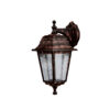LEDTM® SOLME 203-0216 Vintage Επιτοίχιο Φωτιστικό Φαναράκι Μονόφωτο 1 x E27 IP44 Χάλκινο Πλαστικό - Μ19 x Π15 x Υ35cm