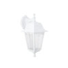 LEDTM® SOLME 203-0221 Vintage Επιτοίχιο Φωτιστικό Φαναράκι Μονόφωτο 1 x E27 IP44 Λευκό Πλαστικό - Μ19 x Π15 x Υ35cm