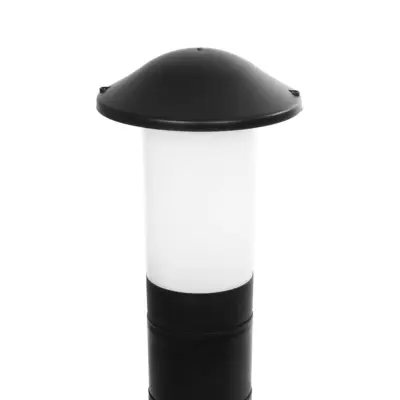 LEDTM® GARDENIO 203-0247 Μοντέρνο Επιδαπέδιο Φωτιστικό Κολωνάκι Κήπου Μονόφωτο 1 x E27 IP44 Μαύρο Πλαστικό - Μ15 x Π15 x Υ85cm - Image 6