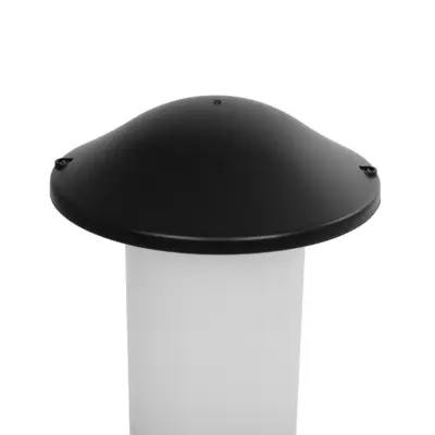 LEDTM® GARDENIO 203-0248 Μοντέρνο Επιδαπέδιο Φωτιστικό Κολωνάκι Κήπου Μονόφωτο 1 x E27 IP44 Μαύρο Πλαστικό - Μ15 x Π15 x Υ57cm - Image 6
