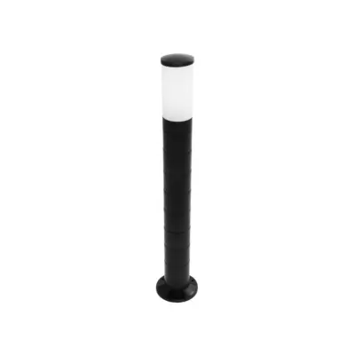 LEDTM® GARDENIO 203-0250 Μοντέρνο Επιδαπέδιο Φωτιστικό Κολωνάκι Κήπου Μονόφωτο 1 x E27 IP44 Μαύρο Πλαστικό - Μ15 x Π15 x Υ84cm