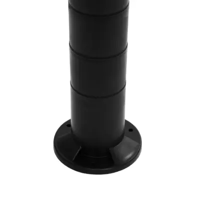 LEDTM® GARDENIO 203-0250 Μοντέρνο Επιδαπέδιο Φωτιστικό Κολωνάκι Κήπου Μονόφωτο 1 x E27 IP44 Μαύρο Πλαστικό - Μ15 x Π15 x Υ84cm - Image 7