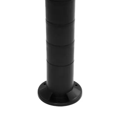 LEDTM® GARDENIO 203-0251 Μοντέρνο Επιδαπέδιο Φωτιστικό Κολωνάκι Κήπου Μονόφωτο 1 x E27 IP44 Μαύρο Πλαστικό - Μ15 x Π15 x Υ56cm - Image 7