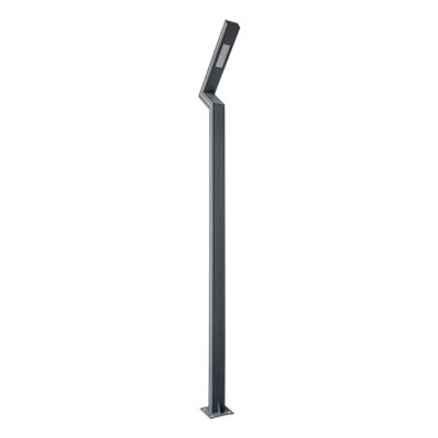 LEDTM® ZAPOPAN 90838 Φωτιστικό Urban Light Πλατείας/Πάρκου LED 30W 4080lm 120° AC 220-240V Αδιάβροχο IP65 IK09 Φυσικό Λευκό 5000K - LUMILEDs SMD Chip & MEANWELL Driver - Γκρι Ανθρακί - Μ75 x Π14 x Υ360cm - 5 Χρόνια Εγγύηση - Image 4