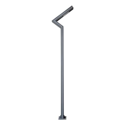 LEDTM® ZAPOPAN 90838 Φωτιστικό Urban Light Πλατείας/Πάρκου LED 30W 4080lm 120° AC 220-240V Αδιάβροχο IP65 IK09 Φυσικό Λευκό 5000K - LUMILEDs SMD Chip & MEANWELL Driver - Γκρι Ανθρακί - Μ75 x Π14 x Υ360cm - 5 Χρόνια Εγγύηση - Image 3