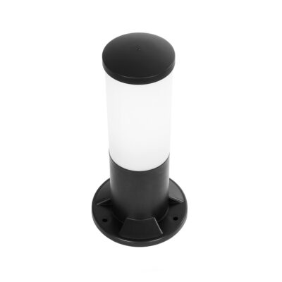 LEDTM® GARDENIO 203-0249 Μοντέρνο Επιδαπέδιο Φωτιστικό Κολωνάκι Κήπου Μονόφωτο 1 x E27 IP44 Μαύρο Πλαστικό - Μ15 x Π15 x Υ31cm - Image 5