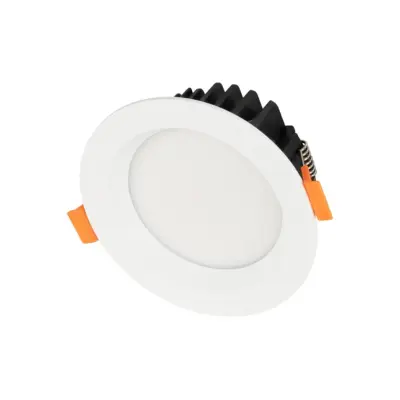 LEDTM® WATERA 60898 Χωνευτό Downlight Σποτ Panel LED 12W 1500lm 120° AC 220-240V Αδιάβροχο IP54 Ρυθμιζόμενο Λευκό CCT με Διακόπτη στο Σώμα 2700K/4500K/6000K Dimmable - Lumileds SMD Chip & TÜV SÜD Driver - Λευκό Ματ - Μ10.8 x Π10.8 x Υ3.2cm / Q9cm - 3 Χρόνια Εγγύηση