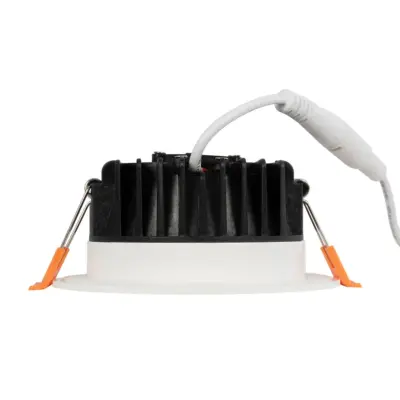 LEDTM® WATERA 60898 Χωνευτό Downlight Σποτ Panel LED 12W 1500lm 120° AC 220-240V Αδιάβροχο IP54 Ρυθμιζόμενο Λευκό CCT με Διακόπτη στο Σώμα 2700K/4500K/6000K Dimmable - Lumileds SMD Chip & TÜV SÜD Driver - Λευκό Ματ - Μ10.8 x Π10.8 x Υ3.2cm / Q9cm - 3 Χρόνια Εγγύηση - Image 4