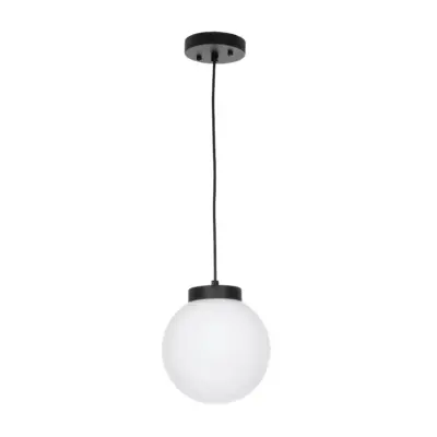 LEDTM® AGROS 61591 Κρεμαστό Φωτιστικό Οροφής Κήπου με Ντουί 1 x E27 AC 220-240V Αδιάβροχο IP65 - Λευκό & Μάυρο - Μ20 x Π20 x Υ22cm - Image 4