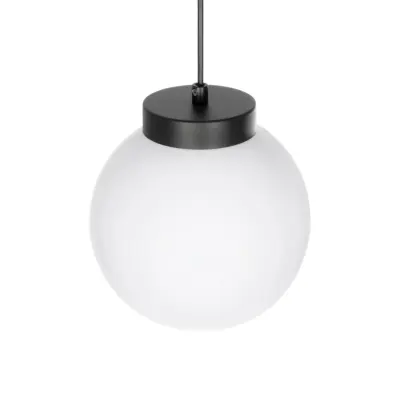 LEDTM® AGROS 61591 Κρεμαστό Φωτιστικό Οροφής Κήπου με Ντουί 1 x E27 AC 220-240V Αδιάβροχο IP65 - Λευκό & Μάυρο - Μ20 x Π20 x Υ22cm - Image 7