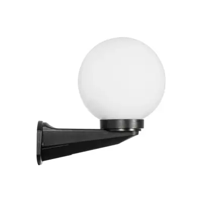 LEDTM® AGROS 61592 Φωτιστικό Τοίχου - Απλίκα Κήπου με Ντουί 1 x E27 AC 220-240V Αδιάβροχο IP65 - Λευκό & Μάυρο - Μ20 x Π20 x Υ30cm - Image 5