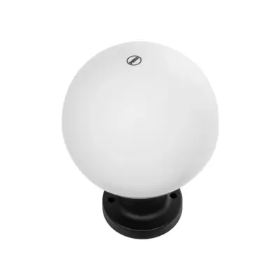 LEDTM® AGROS 61595 Φωτιστικό Κολωνάκι Κήπου με Ντουί 1 x E27 AC 220-240V Αδιάβροχο IP65 - Λευκό & Μάυρο - Μ20 x Π20 x Υ30cm - Image 4