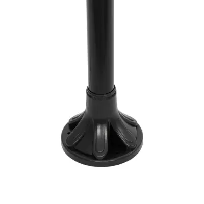LEDTM® AGROS 61597 Φωτιστικό Κολωνάκι Κήπου με Ντουί 1 x E27 AC 220-240V Αδιάβροχο IP65 - Λευκό & Μάυρο - Μ30 x Π30 x Υ240cm - Image 6