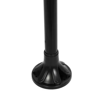 LEDTM® AGROS 61598 Φωτιστικό Κολωνάκι Κήπου με Ντουί 2 x E27 AC 220-240V Αδιάβροχο IP65 - Λευκό & Μάυρο - Μ75 x Π30 x Υ240cm - Image 8