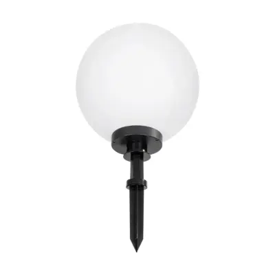 LEDTM® AGROS 61709 Φωτιστικό Κήπου / Καρφωτό με Ντουί 1 x E27 AC 220-240V Αδιάβροχο IP65 - Λευκό & Μάυρο - Μ40 x Π40 x Υ74cm - Image 5