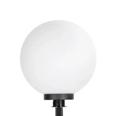 LEDTM® AGROS 61709 Φωτιστικό Κήπου / Καρφωτό με Ντουί 1 x E27 AC 220-240V Αδιάβροχο IP65 - Λευκό & Μάυρο - Μ40 x Π40 x Υ74cm - Image 6