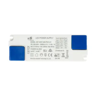 LEDTM® EROS-DRIVER 61712 Ανταλλακτικό Τροφοδοτικό/Μετασχηματιστής SELV 34-50W AC 220-240V σε Constant Current DC 27-40V/1100-1250mA±5% Max. 55VDC PF0.95 IP20 - Μ13.5 x Π4.5 x Υ2.5cm - 5 Χρόνια Εγγύηση - Image 3
