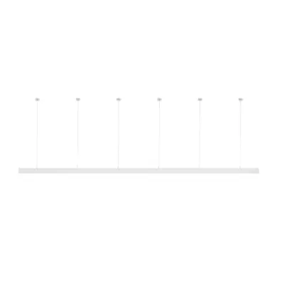 LEDTM® ALP-LINEAR LUMILINE 61763-3M Επιφανειακό / Κρεμαστό / Επιτοίχιο Προφίλ Αλουμινίου με Λευκό Γαλακτερό Πατητό Κάλυμμα για Ταινίες LED IP20 - Λευκό Ματ - Μ300 x Π3.5 x Υ7cm - Image 9