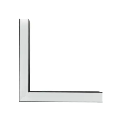 LEDTM® ALP-CORNER-SIDE90 LUMILINE 61767 Επιφανειακό / Κρεμαστό Προφίλ Αλουμινίου Γωνία με Λευκό Γαλακτερό Πατητό Κάλυμμα για Ταινίες LED IP20 - Μαύρο Ματ - Μ30 x Π3.5 x Υ7cm - Image 8