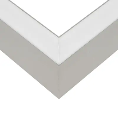LEDTM® ALP-CORNER-SIDE90 LUMILINE 61768 Επιφανειακό / Κρεμαστό Προφίλ Αλουμινίου Γωνία με Λευκό Γαλακτερό Πατητό Κάλυμμα για Ταινίες LED IP20 - Γκρι Ανθρακί Ματ - Μ30 x Π3.5 x Υ7cm - Image 5