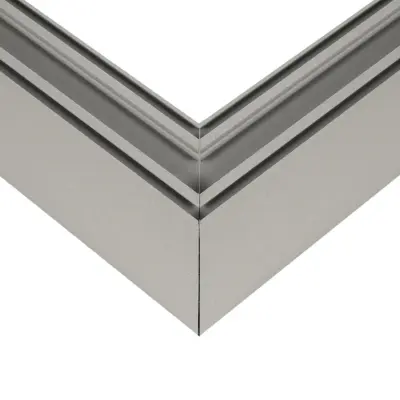LEDTM® ALP-CORNER-SIDE90 LUMILINE 61768 Επιφανειακό / Κρεμαστό Προφίλ Αλουμινίου Γωνία με Λευκό Γαλακτερό Πατητό Κάλυμμα για Ταινίες LED IP20 - Γκρι Ανθρακί Ματ - Μ30 x Π3.5 x Υ7cm - Image 6