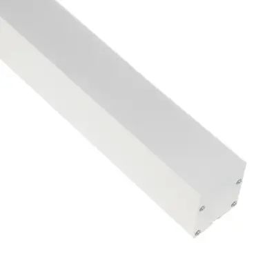 LEDTM® ALP-LINEAR BRIGHTRAIL 61774-3M Επιφανειακό / Κρεμαστό / Επιτοίχιο Προφίλ Αλουμινίου με Λευκό Γαλακτερό Πατητό Κάλυμμα για Ταινίες LED IP20 - Λευκό Ματ - Μ300 x Π5 x Υ7.5cm - Image 4