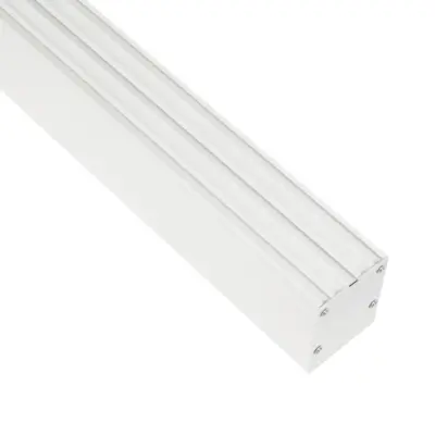 LEDTM® ALP-LINEAR BRIGHTRAIL 61774-3M Επιφανειακό / Κρεμαστό / Επιτοίχιο Προφίλ Αλουμινίου με Λευκό Γαλακτερό Πατητό Κάλυμμα για Ταινίες LED IP20 - Λευκό Ματ - Μ300 x Π5 x Υ7.5cm - Image 5