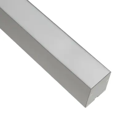 LEDTM® ALP-LINEAR BRIGHTRAIL 61776-3M Επιφανειακό / Κρεμαστό / Επιτοίχιο Προφίλ Αλουμινίου με Λευκό Γαλακτερό Πατητό Κάλυμμα για Ταινίες LED IP20 - Γκρι Ανθρακί Ματ - Μ300 x Π5 x Υ7.5cm - Image 4