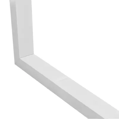 LEDTM® ALP-CORNER-SIDE90 BRIGHTRAIL 61777 Επιφανειακό / Κρεμαστό Προφίλ Αλουμινίου Γωνία με Λευκό Γαλακτερό Πατητό Κάλυμμα για Ταινίες LED IP20 - Λευκό Ματ - Μ30 x Π5 x Υ7.5cm - Image 5