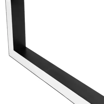 LEDTM® ALP-CORNER-SIDE90 BRIGHTRAIL 61778 Επιφανειακό / Κρεμαστό Προφίλ Αλουμινίου Γωνία με Λευκό Γαλακτερό Πατητό Κάλυμμα για Ταινίες LED IP20 - Μαύρο Ματ - Μ30 x Π5 x Υ7.5cm - Image 5