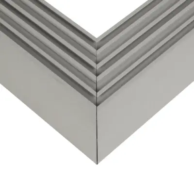 LEDTM® ALP-CORNER-SIDE90 BRIGHTRAIL 61779 Επιφανειακό / Κρεμαστό Προφίλ Αλουμινίου Γωνία με Λευκό Γαλακτερό Πατητό Κάλυμμα για Ταινίες LED IP20 - Γκρι Ανθρακί Ματ - Μ30 x Π5 x Υ7.5cm - Image 7