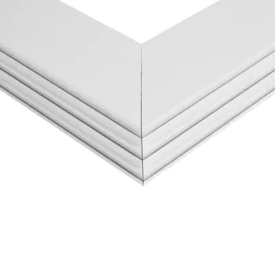 LEDTM® ALP-CORNER-IN90 BRIGHTRAIL 61780 Επιφανειακό / Κρεμαστό Προφίλ Αλουμινίου Γωνία με Λευκό Γαλακτερό Πατητό Κάλυμμα για Ταινίες LED IP20 - Λευκό Ματ - Μ30 x Π5 x Υ7.5cm - Image 6