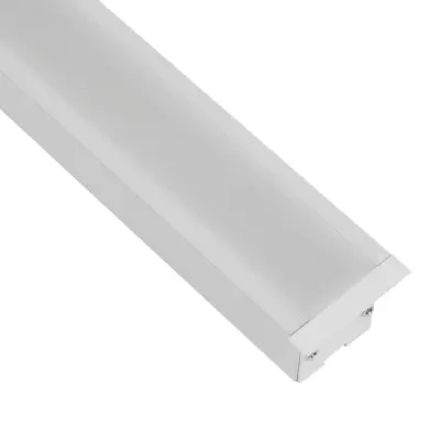 LEDTM® ALP-LINEAR RECESSA 61785-3M Χωνευτό Προφίλ Αλουμινίου με Λευκό Γαλακτερό Πατητό Κάλυμμα για Ταινίες LED IP20 - Λεικό Ματ - Μ300 x Π3.5 x Υ4cm - Image 4