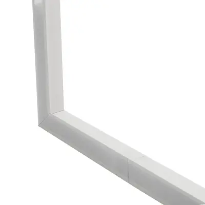 LEDTM® ALP-CORNER-SIDE90 RECESSA 61788 Χωνευτό Προφίλ Αλουμινίου Γωνία με Λευκό Γαλακτερό Πατητό Κάλυμμα για Ταινίες LED IP20 - Λευκό Ματ - Μ30 x Π3.5 x Υ4cm - Image 5