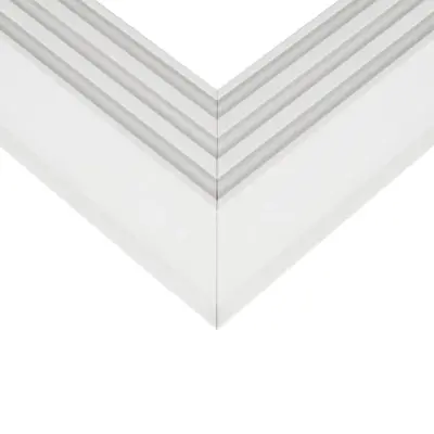 LEDTM® ALP-CORNER-SIDE90 RECESSA 61788 Χωνευτό Προφίλ Αλουμινίου Γωνία με Λευκό Γαλακτερό Πατητό Κάλυμμα για Ταινίες LED IP20 - Λευκό Ματ - Μ30 x Π3.5 x Υ4cm - Image 6