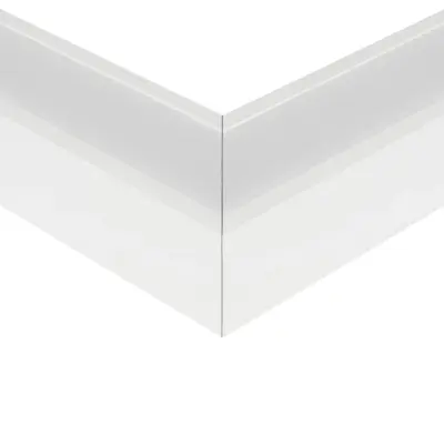LEDTM® ALP-CORNER-SIDE90 RECESSA 61788 Χωνευτό Προφίλ Αλουμινίου Γωνία με Λευκό Γαλακτερό Πατητό Κάλυμμα για Ταινίες LED IP20 - Λευκό Ματ - Μ30 x Π3.5 x Υ4cm - Image 7