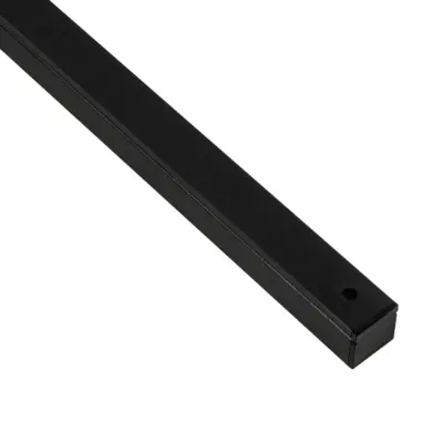 LEDTM® ALP-LINEAR GLOWTRACK 61797-3M Επιφανειακό Προφίλ Αλουμινίου με Λευκό Γαλακτερό Πατητό Κάλυμμα για Ταινίες LED IP20 - Μαύρο Ματ - Μ300 x Π2 x Υ2cm - Πακέτο 5 Τεμαχίων - Image 5