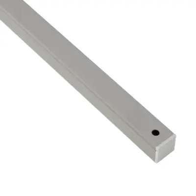 LEDTM® ALP-LINEAR GLOWTRACK 61798-3M Επιφανειακό Προφίλ Αλουμινίου με Λευκό Γαλακτερό Πατητό Κάλυμμα για Ταινίες LED IP20 - Γκρι Ανθρακί Ματ - Μ300 x Π2 x Υ2cm - Πακέτο 5 Τεμαχίων - Image 5