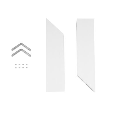 LEDTM® ALP-CORNER-IN90 BRIGHTRAIL 61780 Επιφανειακό / Κρεμαστό Προφίλ Αλουμινίου Γωνία με Λευκό Γαλακτερό Πατητό Κάλυμμα για Ταινίες LED IP20 - Λευκό Ματ - Μ30 x Π5 x Υ7.5cm - Image 8