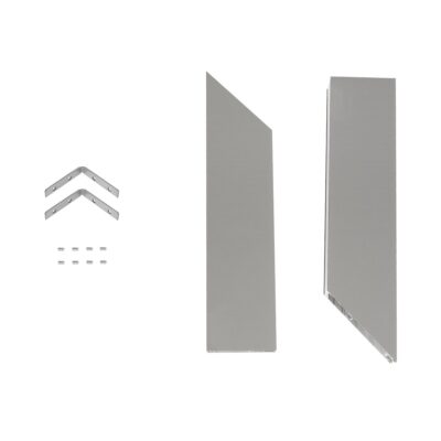 LEDTM® ALP-CORNER-IN90 LUMILINE 61771 Επιφανειακό / Κρεμαστό Προφίλ Αλουμινίου Γωνία με Λευκό Γαλακτερό Πατητό Κάλυμμα για Ταινίες LED IP20 - Γκρι Ανθρακί Ματ - Μ30 x Π3.5 x Υ7cm - Image 8